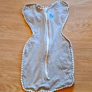 Love to Dream Small Sized Grey Swaddle UP